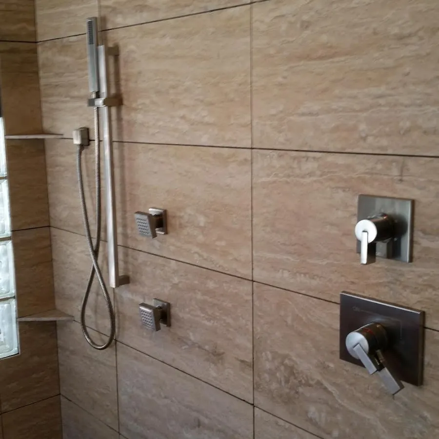 Shower fixture installation for Water Heater Replacement in Moultrie